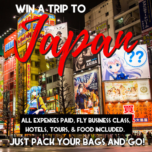 WIN A TRIP TO JAPAN!