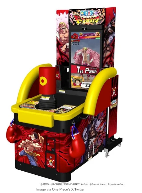 One PIece Anime Gets New Arcade Punching Game