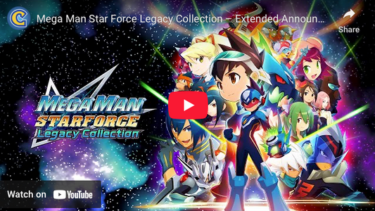 Mega Man Star Force Legacy Collection's Extended Trailer Previews 7 Games, New Features