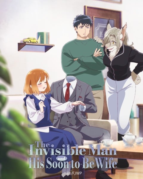 The Invisible Man and His Soon-to-Be Wife TV Anime Reveals January 8 Debut, More Cast