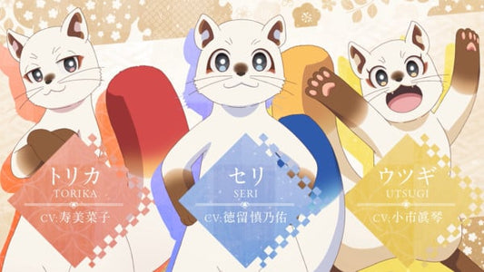 Kusunoki's Garden of Gods TV Anime Reveals 3 New Cast Members