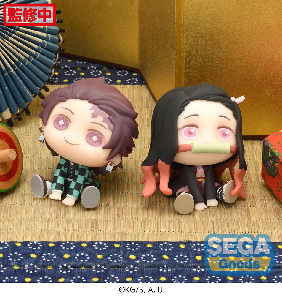 QyuruMe „Demon Slayer: Kimetsu no Yaiba“ Minifigur „Tanjiro Kamado & Nezuko Kamado“ – BALD ERHÄLTLICH