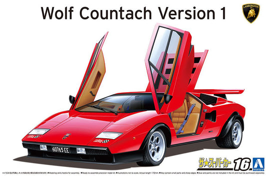 1/24 '75 WOLF COUNTACH VERSION 1 - COMING SOON