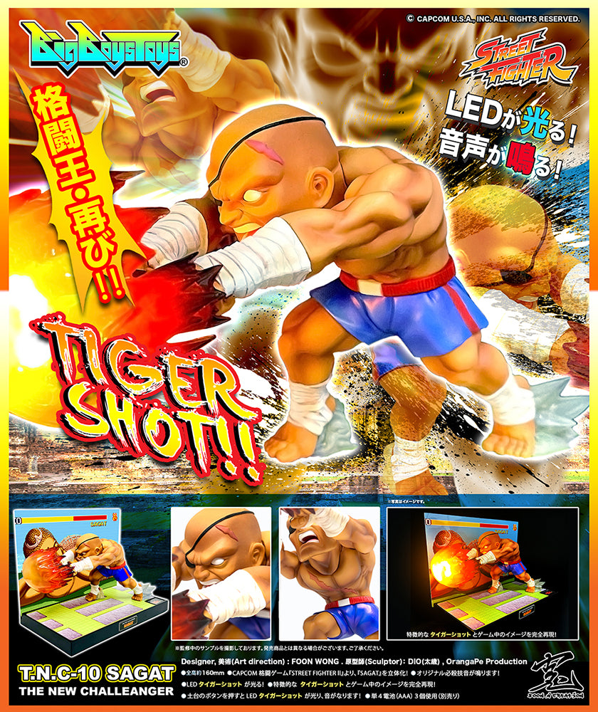 Street Fighter TNC-10 Sagat – BALD ERHÄLTLICH