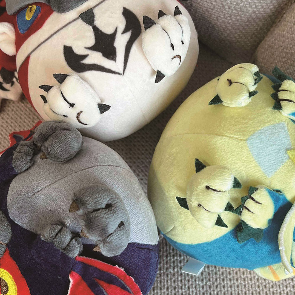 Monster Hunter Fluffy Eggshaped Plush Mini Zinogre - COMING SOON