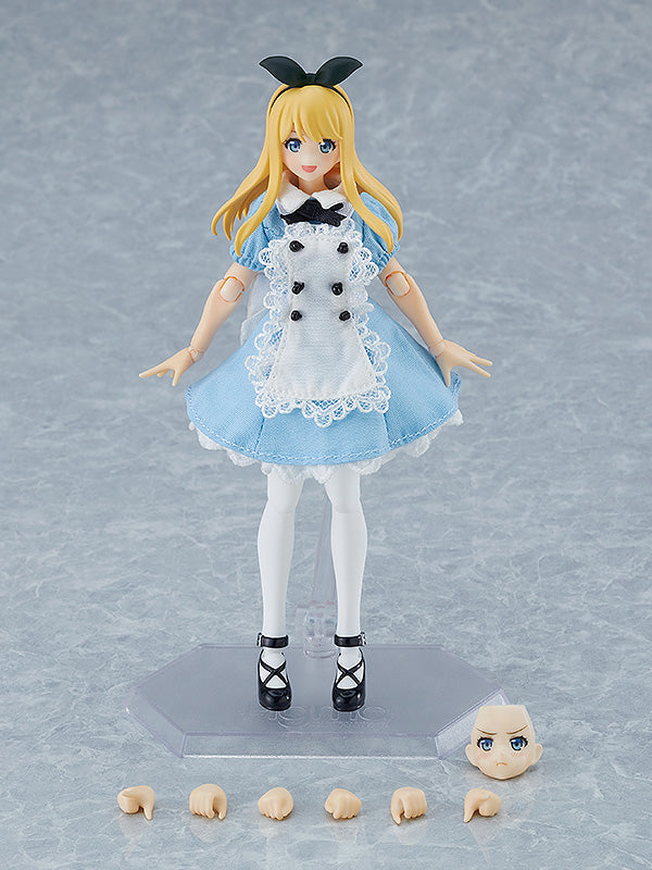 figma Female Body (Alice) with Dress + Apron Outfit - COMING SOON