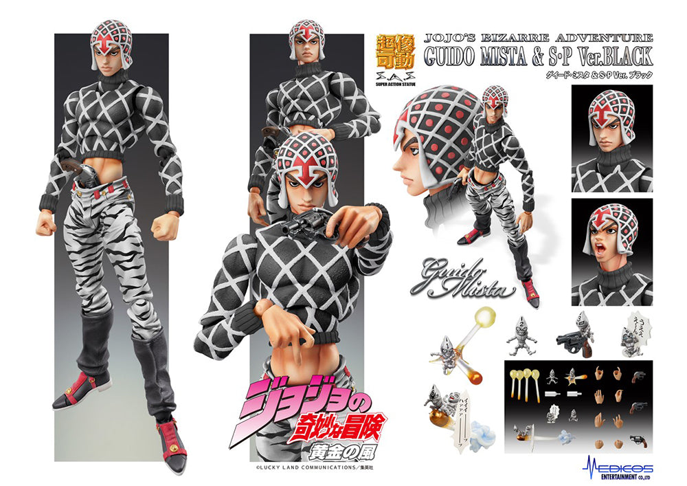 JoJo's Bizarre Adventure - Guido Mista & S-P Chozokado (Black Ver.)