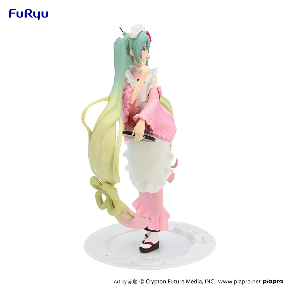 Hatsune Miku Exceed Creative Figure - Matcha Green Tea Parfait Cherry Blossom ver .- - COMING SOON