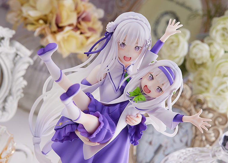 Re:ZERO -Starting Life in Another World- Figur Emilia & Childhood Emilia - BALD ERHÄLTLICH