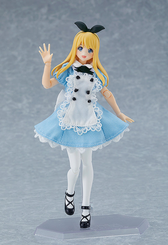 figma Female Body (Alice) with Dress + Apron Outfit - COMING SOON