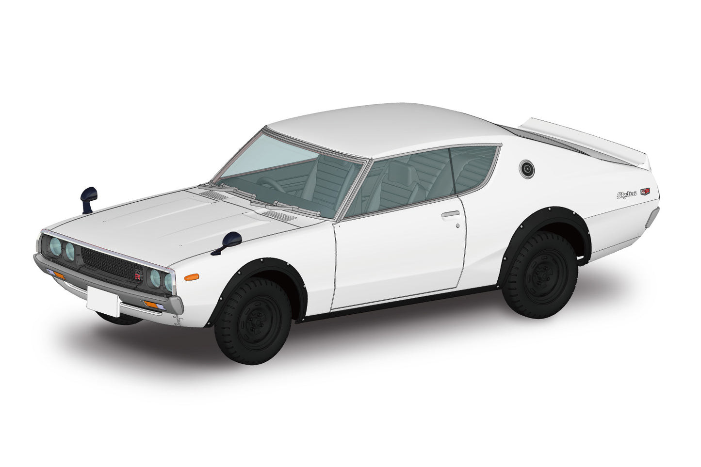1/32 NISSAN C110 SKYLINE GT-R (WEISS) – BALD ERHÄLTLICH
