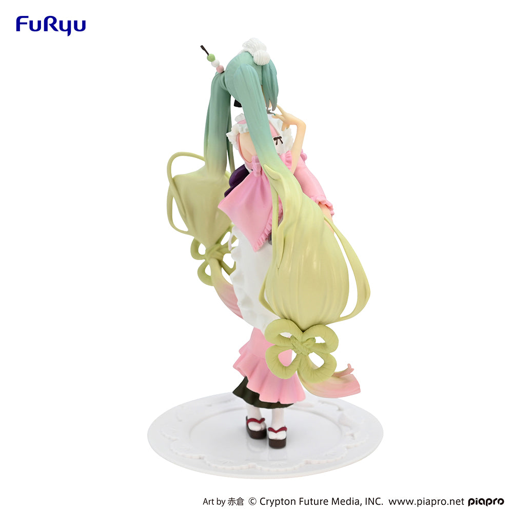 Hatsune Miku Exceed Creative Figure - Matcha Green Tea Parfait Cherry Blossom ver .- - COMING SOON