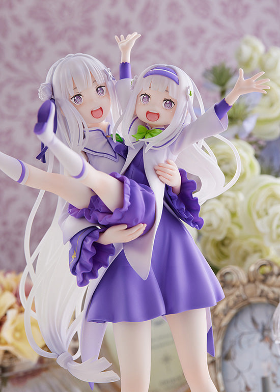 Re:ZERO -Starting Life in Another World- Figur Emilia & Childhood Emilia - BALD ERHÄLTLICH