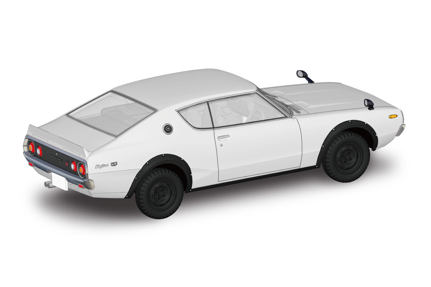 1/32 NISSAN C110 SKYLINE GT-R (WEISS) – BALD ERHÄLTLICH