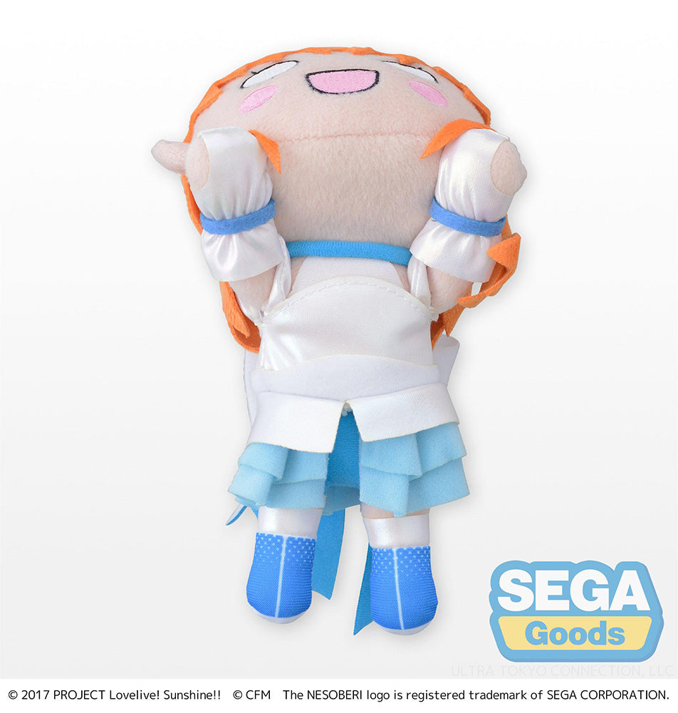 NESOBERI (Lay-Down) "Love Live! Sunshine!! x Hatsune Miku" Plush "Chika Takami" (S) - COMING SOON