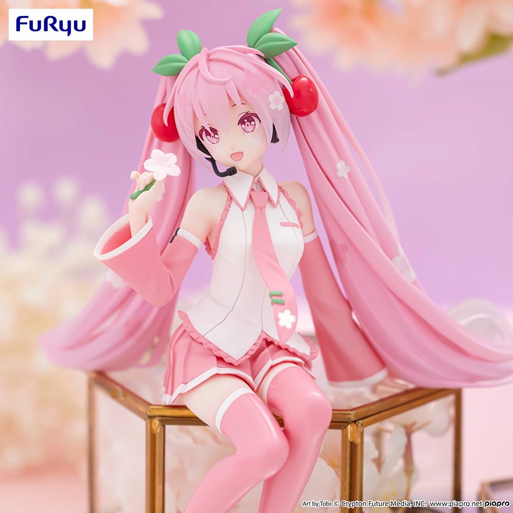 Hatsune Miku Noodle Stopper Figure - Sakura Miku 2024 -