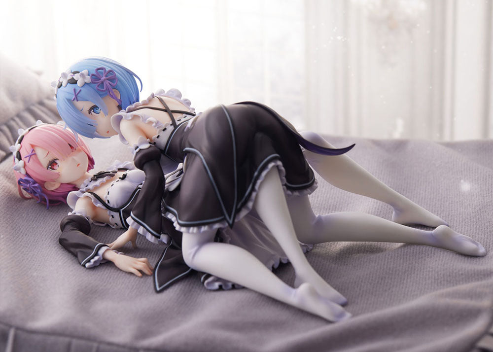 Re:ZERO -Starting Life in Another World- Ram - Rem 1/7 Scale Figure set - COMING SOON
