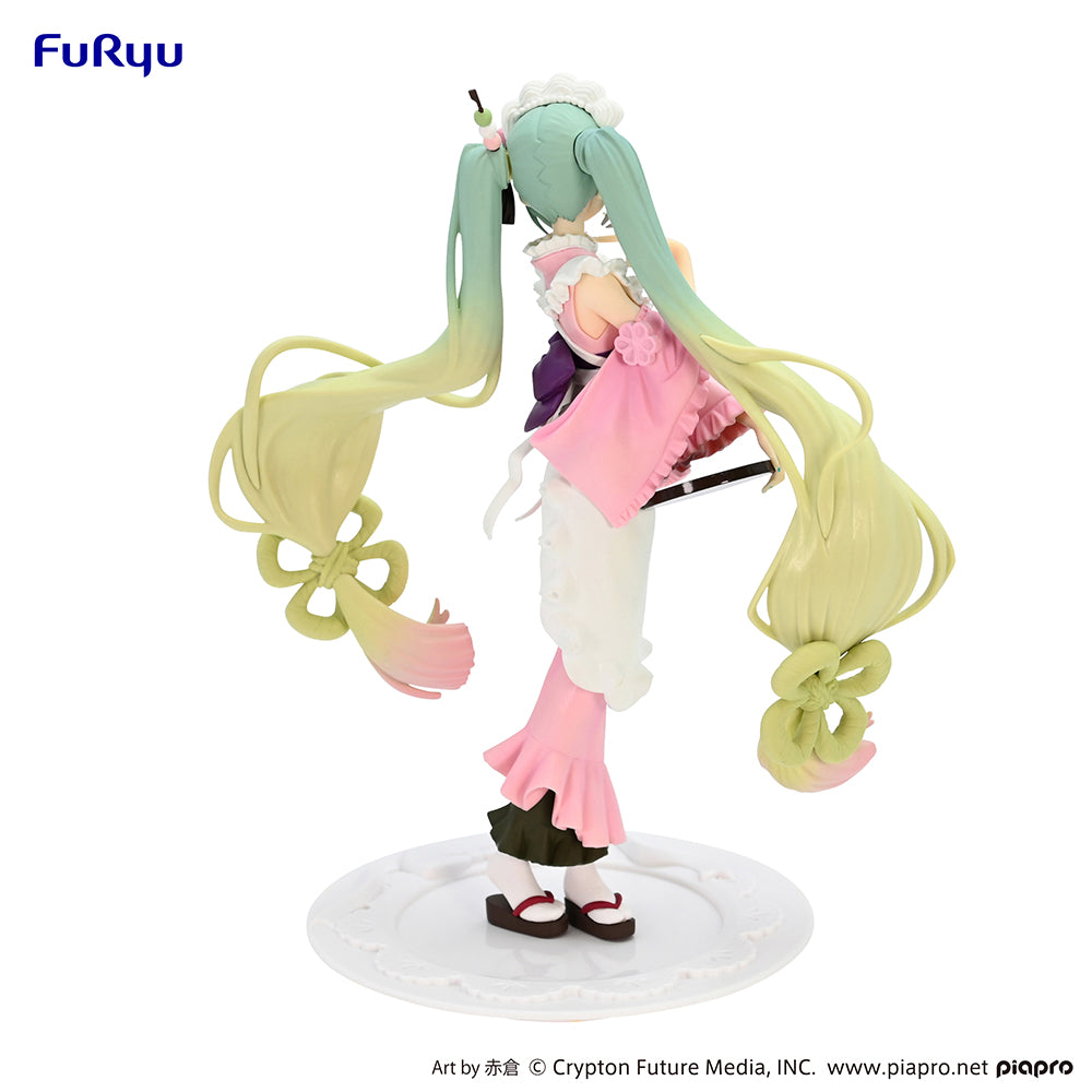 Hatsune Miku Exceed Creative Figure - Matcha Green Tea Parfait Cherry Blossom ver .- - COMING SOON