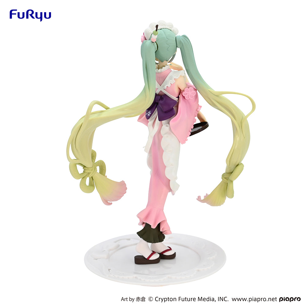 Hatsune Miku Exceed Creative Figure - Matcha Green Tea Parfait Cherry Blossom ver .- - COMING SOON