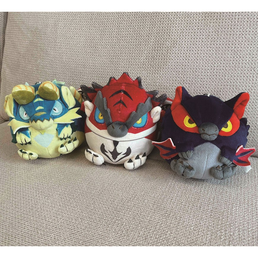 Monster Hunter Fluffy Eggshaped Plush Mini Zinogre - COMING SOON