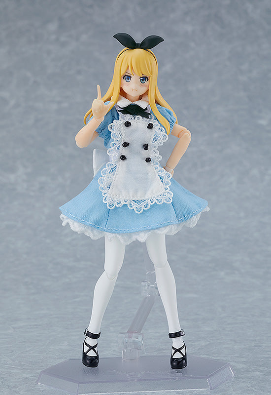 figma Female Body (Alice) with Dress + Apron Outfit - COMING SOON