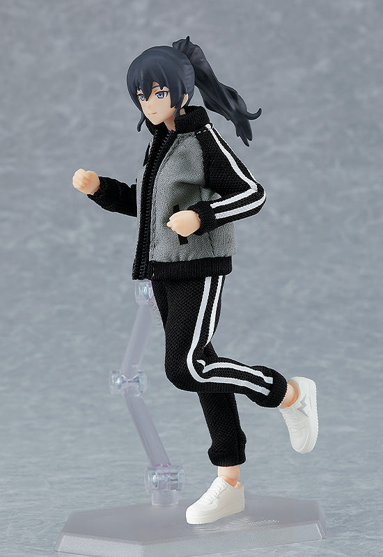 figma Female Body (Makoto) mit Trainingsanzug + Trainingsanzug-Rock-Outfit – BALD ERHÄLTLICH