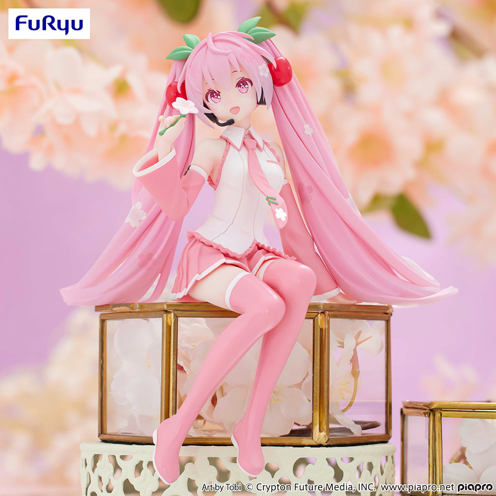 Hatsune Miku Noodle Stopper Figure - Sakura Miku 2024 -