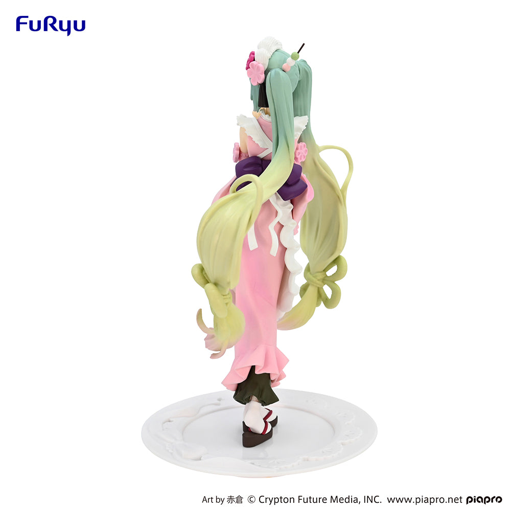 Hatsune Miku Exceed Creative Figure - Matcha Green Tea Parfait Cherry Blossom ver .- - COMING SOON