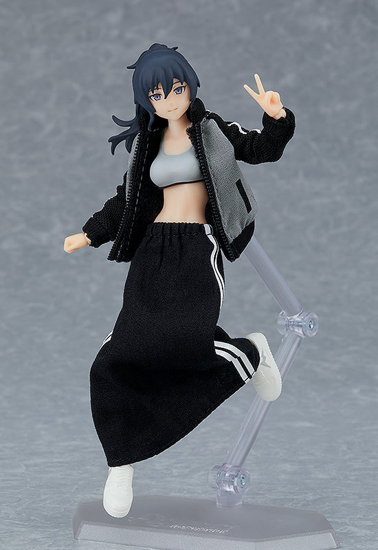 figma Female Body (Makoto) mit Trainingsanzug + Trainingsanzug-Rock-Outfit – BALD ERHÄLTLICH
