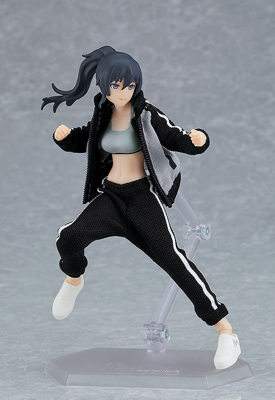 figma Female Body (Makoto) mit Trainingsanzug + Trainingsanzug-Rock-Outfit – BALD ERHÄLTLICH