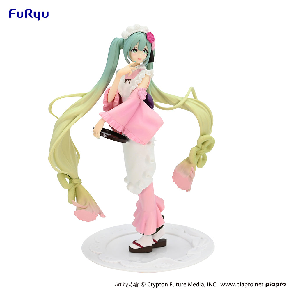 Hatsune Miku Exceed Creative Figure - Matcha Green Tea Parfait Cherry Blossom ver .- - COMING SOON