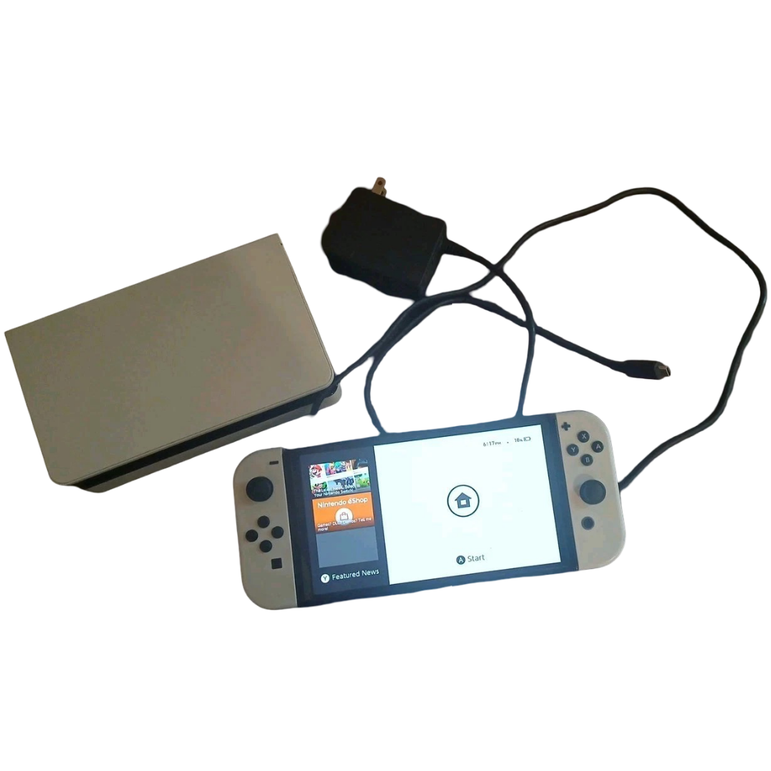 Nintendo Switch OLED with White Joy-Cons
