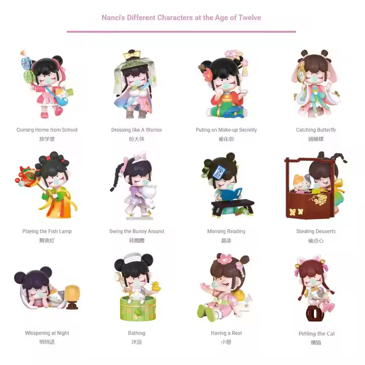Nanci Series 10 Blooming Girl Blind Box (1 Blind Box)