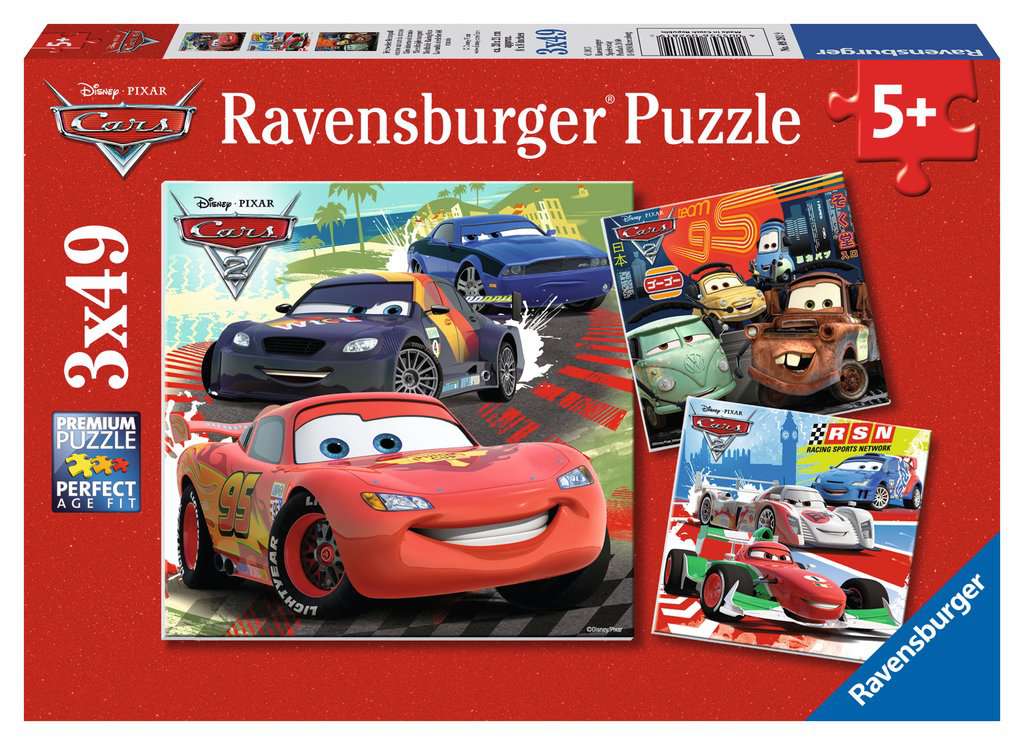 Puzzle: Cars 3 - Worldwide Racing Fun
