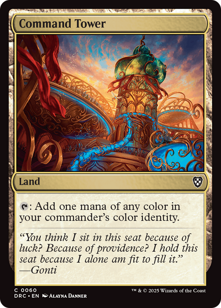 Command Tower (DRC-060) - Commander: Aetherdrift