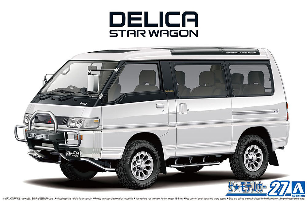 1/24 MITSUBISHI P35W DELICA STAR WAGON '91 Model Kit