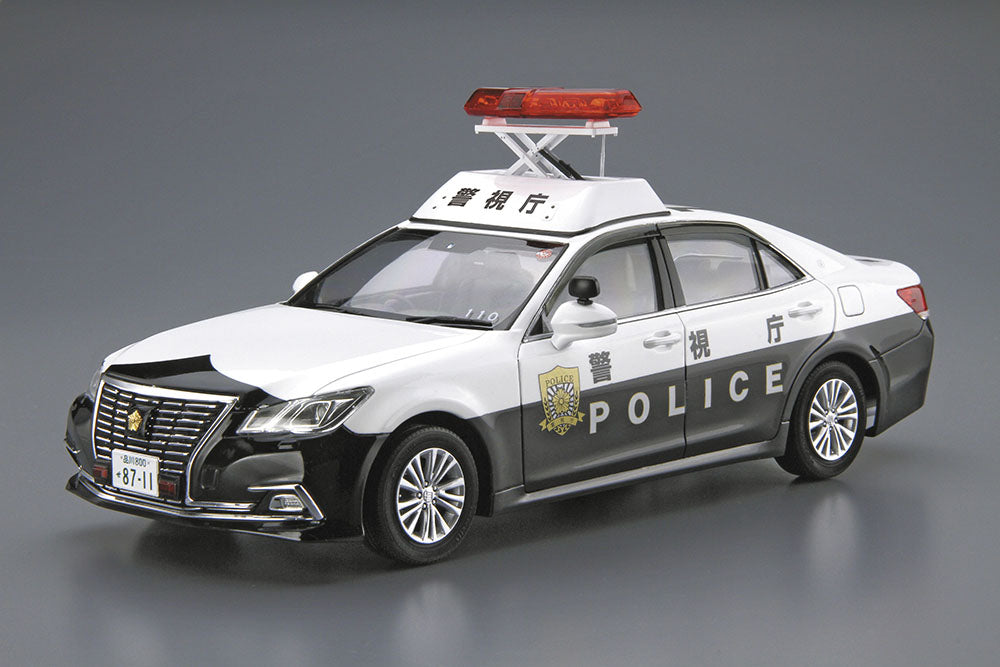 1/24 TOYOTA GRS210 CROWN PATROL CAR FOR PATROL '16 Model Kit