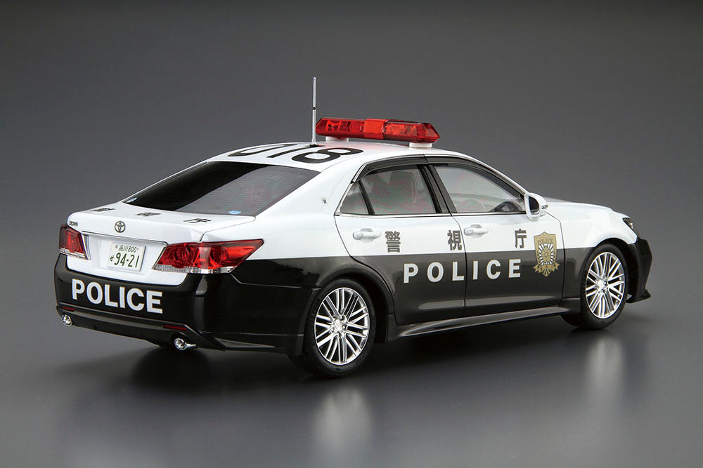 1/24 TOYOTA GRS214 CROWN PATROL CAR FOR TRAFFIC CONTROL '16 Model Kit