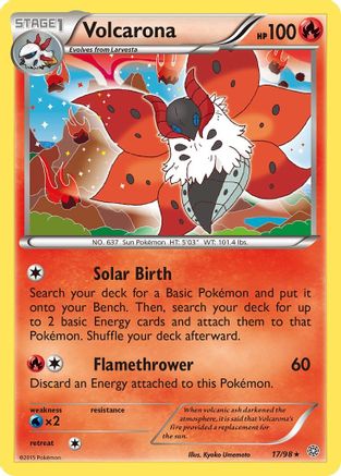 Volcarona 017/98 - XY Ancient Origins Holofoil