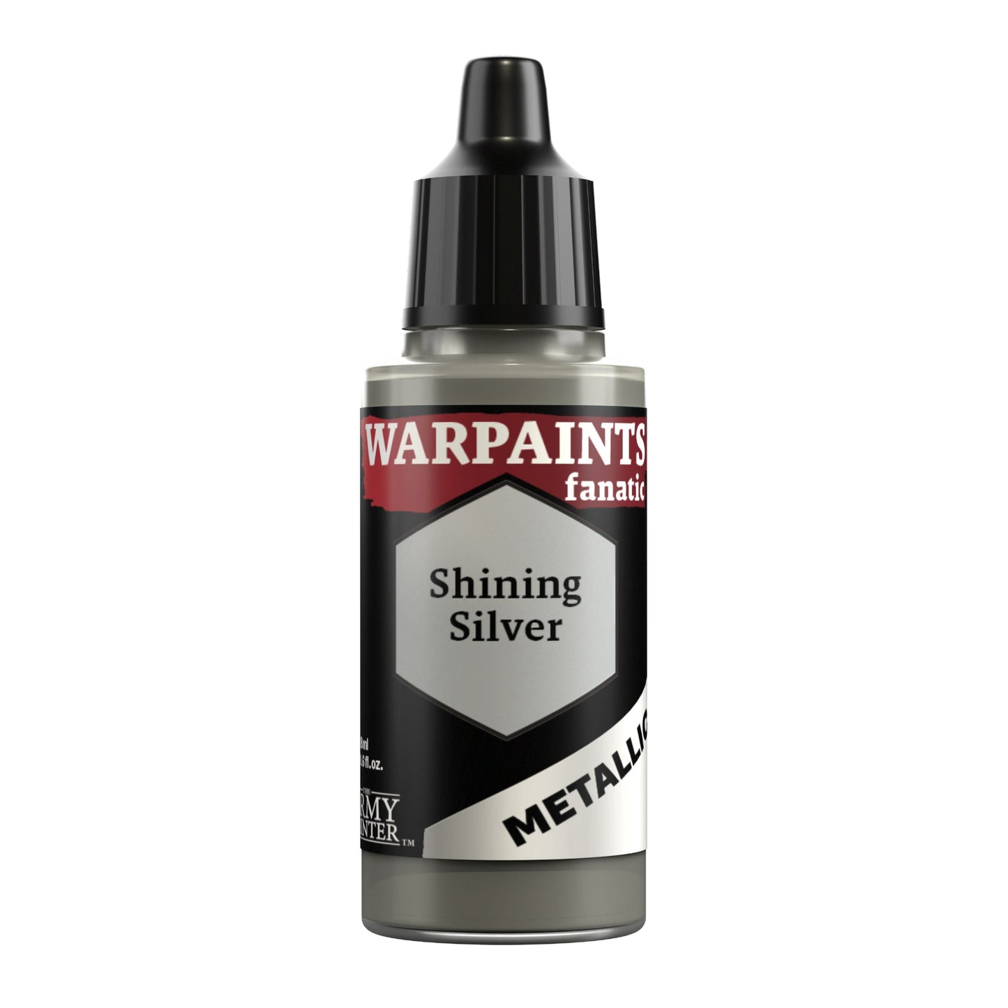 Army Painter Warpaints Fanatic: Metallic - Shining Silver 18ml