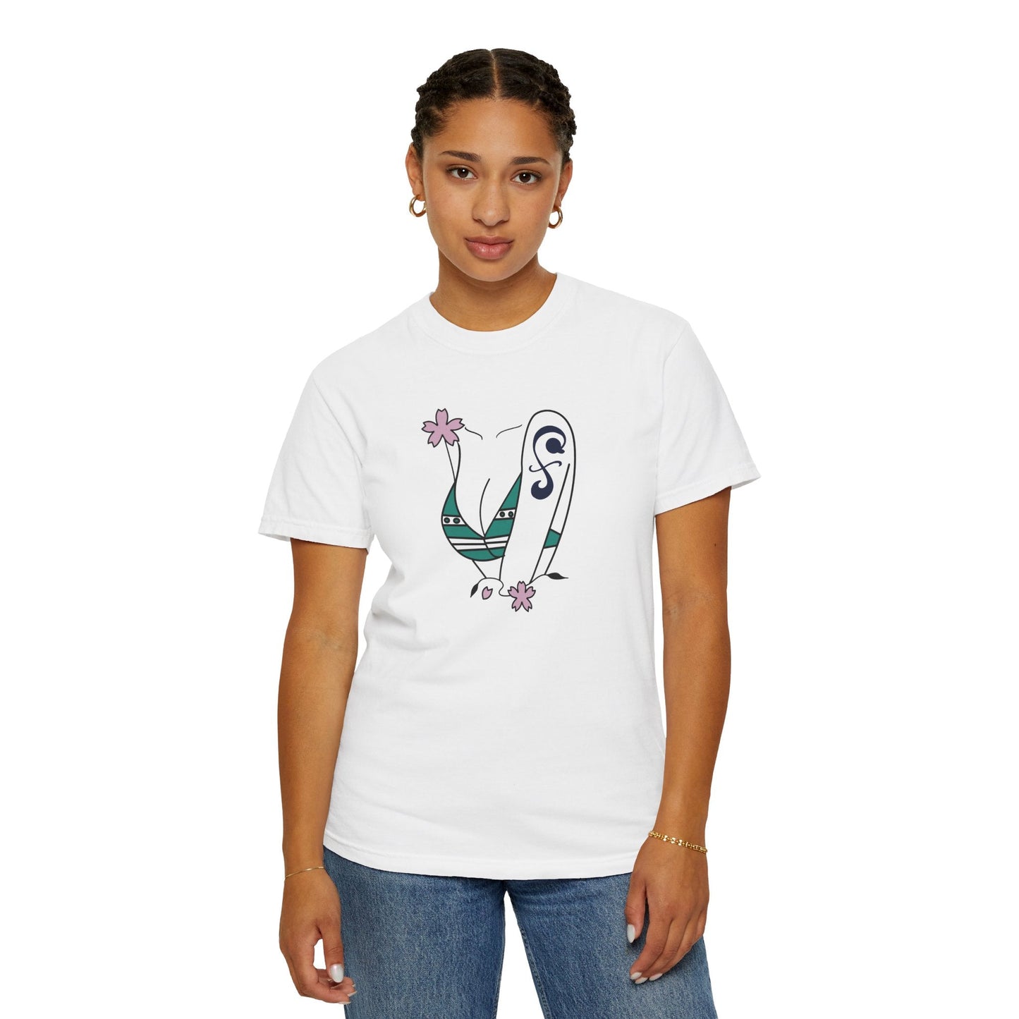 Nami Swan Comfort Colors Unisex Anime Tee