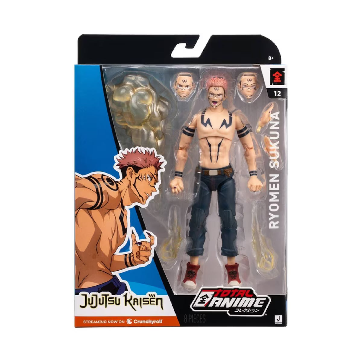 Total Anime Jujutsu Kaisen Ryomen Sukuna 6.5 inch Scale Action Figure