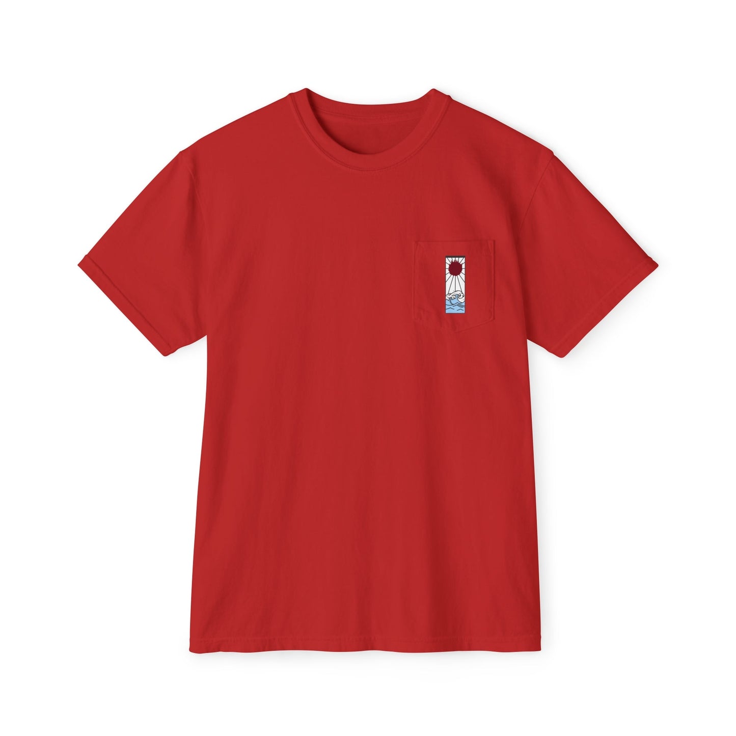 Tanjiro Hanafuda Comfort Colors® Unisex Anime Pocket Tee