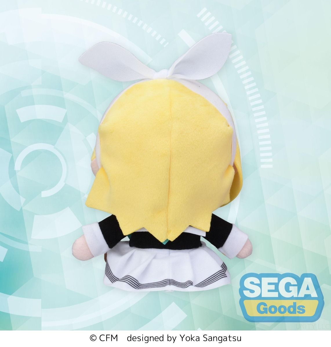 Vocaloid Kagamine Rin Uniform Ver. EX fuwa petit Hatsune Miku Series Mini Plush