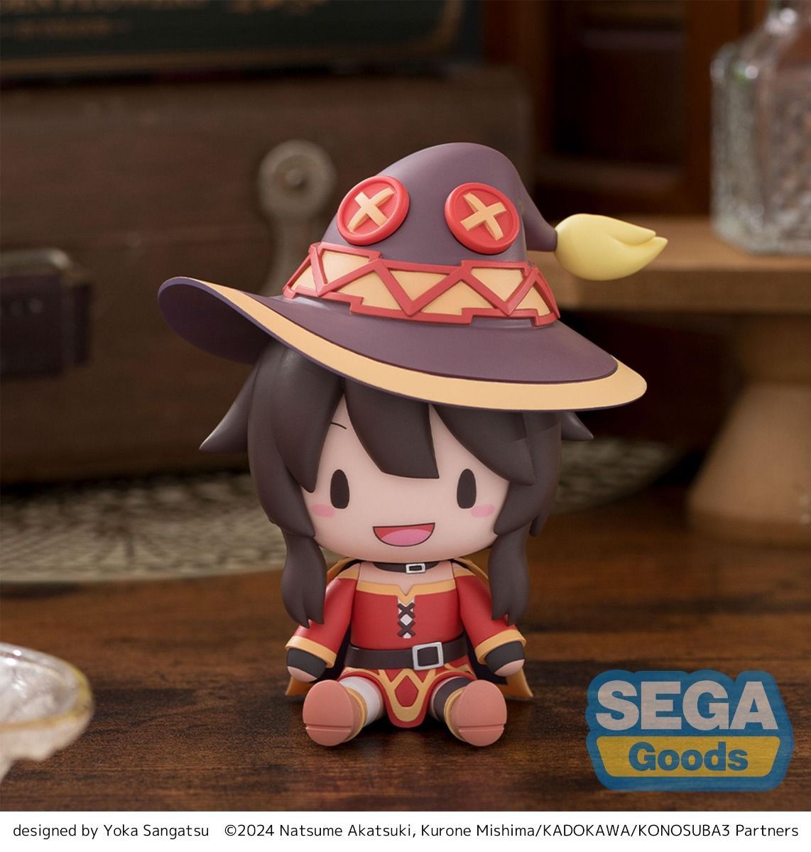 KonoSuba Megumin fuwa petit Chibi Figure - Season 3 - SEGA