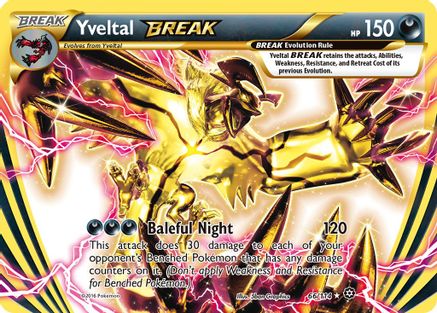 Yveltal BREAK 066/114 - XY Steam Siege Holofoil