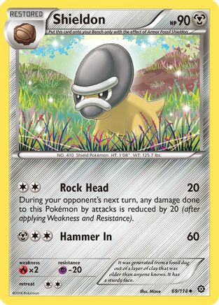 Shieldon 069/114 - XY Steam Siege