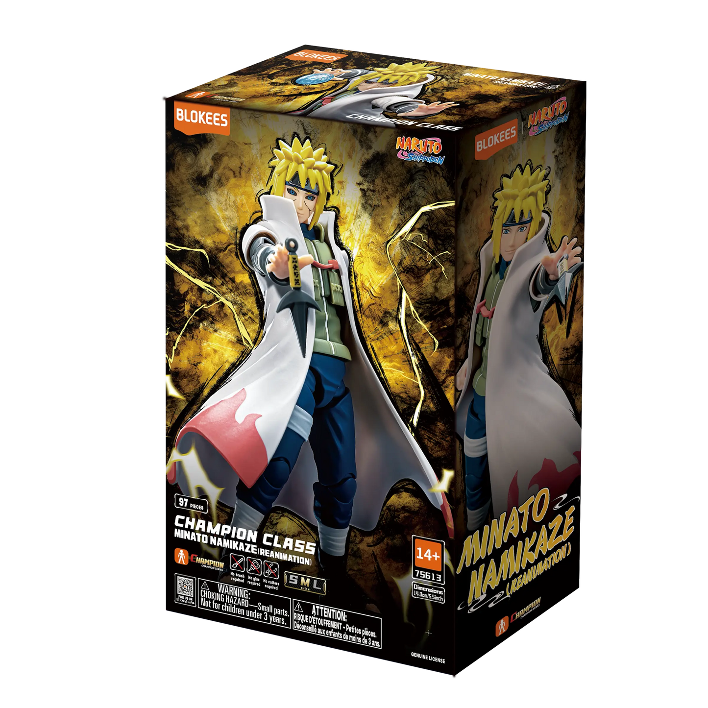 Blokees Naruto Champion Class 03 – Minato Namikaze Reanimation Figure