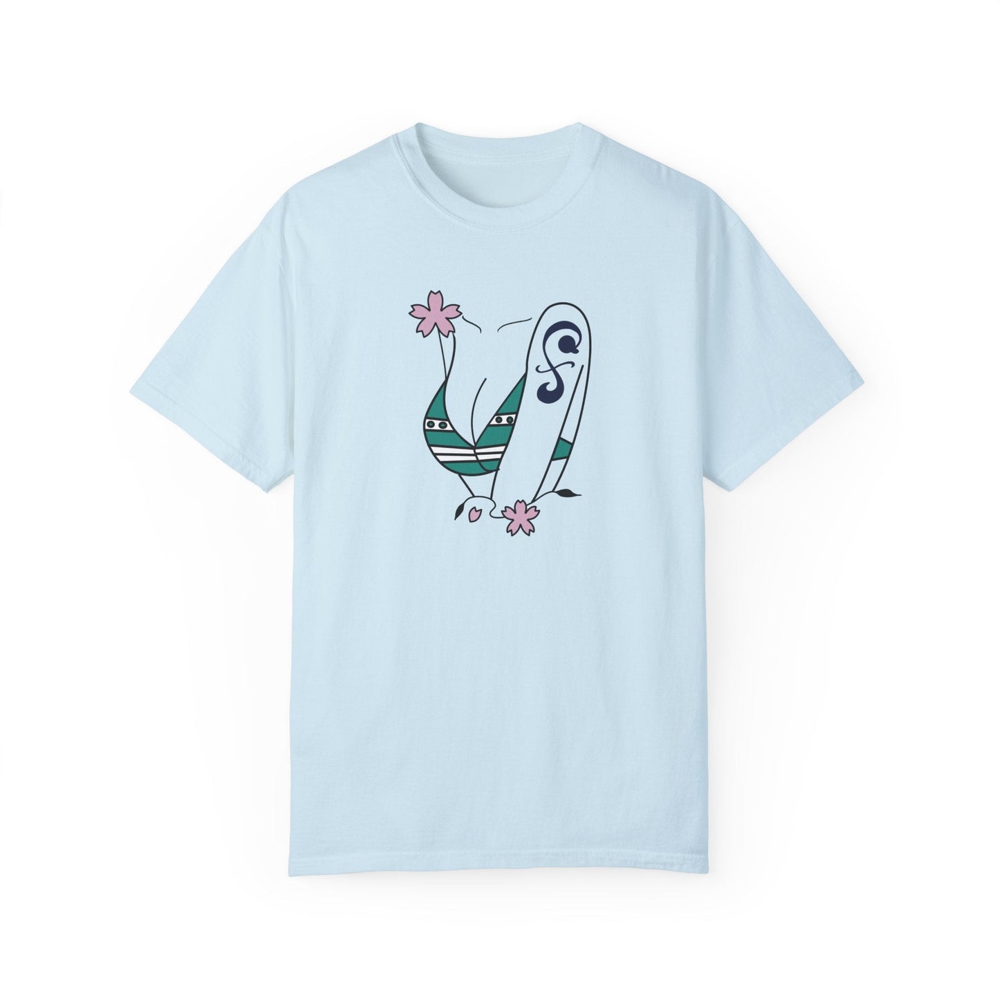 Nami Swan Comfort Colors Unisex Anime Tee