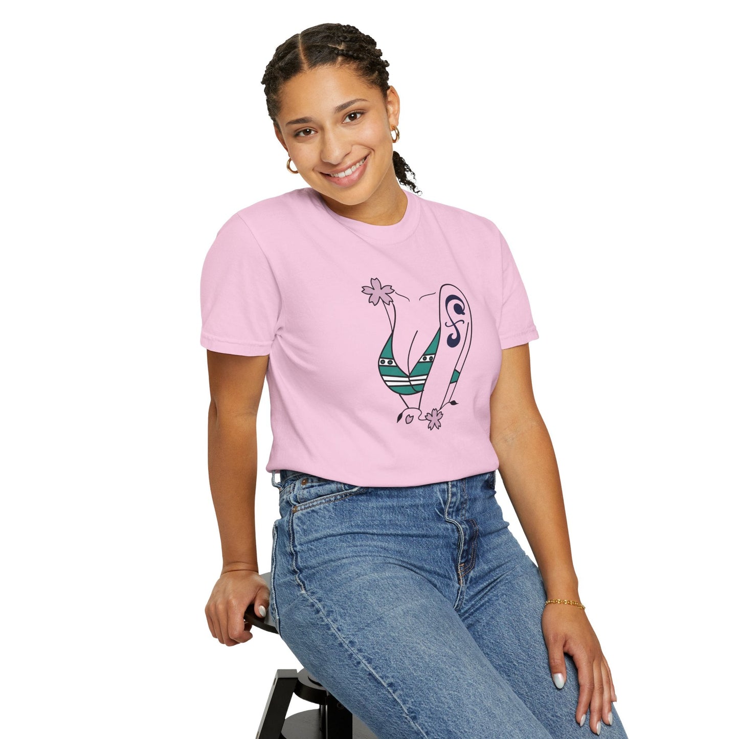 Nami Swan Comfort Colors Unisex Anime Tee